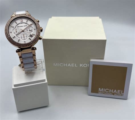 michael kors damenuhr rosegold ebay|Michael Kors Chronograph MK5774 Damenuhr Roségold .